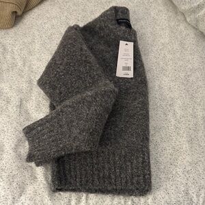 French Connection Charcoal Crewneck Sweater NWT
